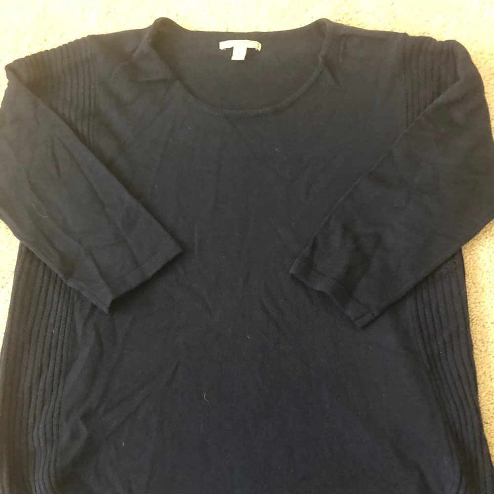 Navy sweater